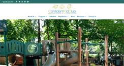 Desktop Screenshot of confidentkidclub.com